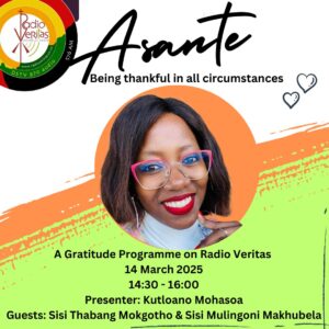 ASANTE – GRATITUDE SHOW with Kutlwano Mohasoa